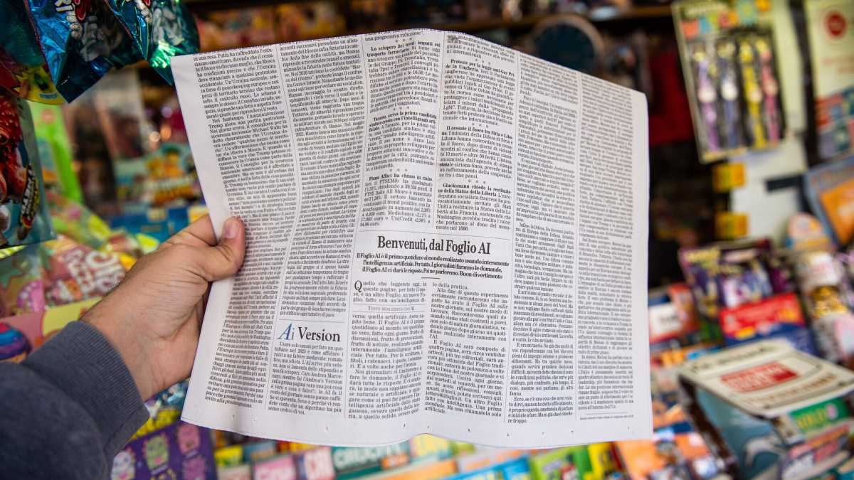 Immagine di No ink, no paper, no AI party