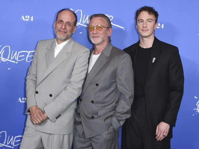 Luca Guadagnino, Daniel Craig e Drew Starkey&nbsp;