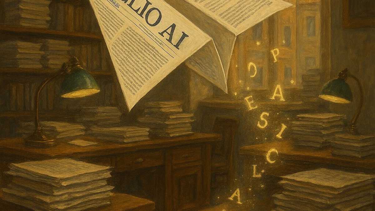 Immagine di Un bilan de notre Foglio AI