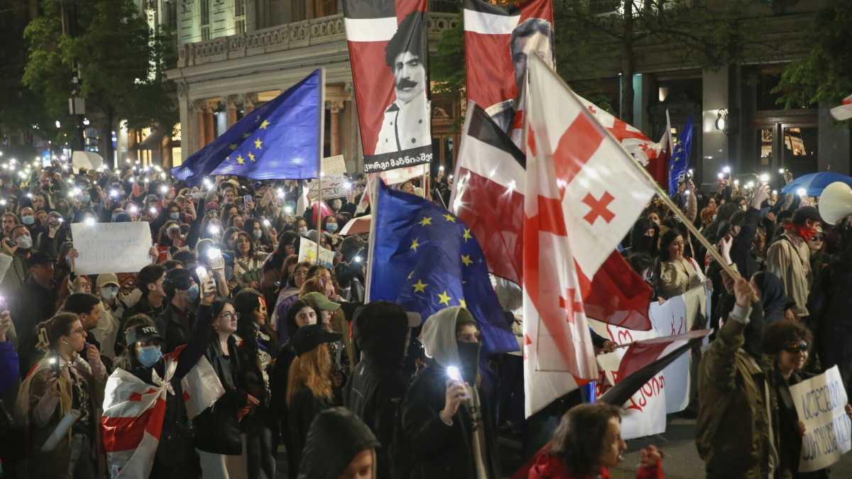 Immagine di 140 giorni di proteste a Tbilisi
