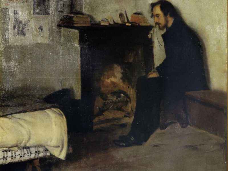 Erik Satie, bohème. Städelschen Kunstinstitut, Frankfurt am Main (GettyImages)<br />