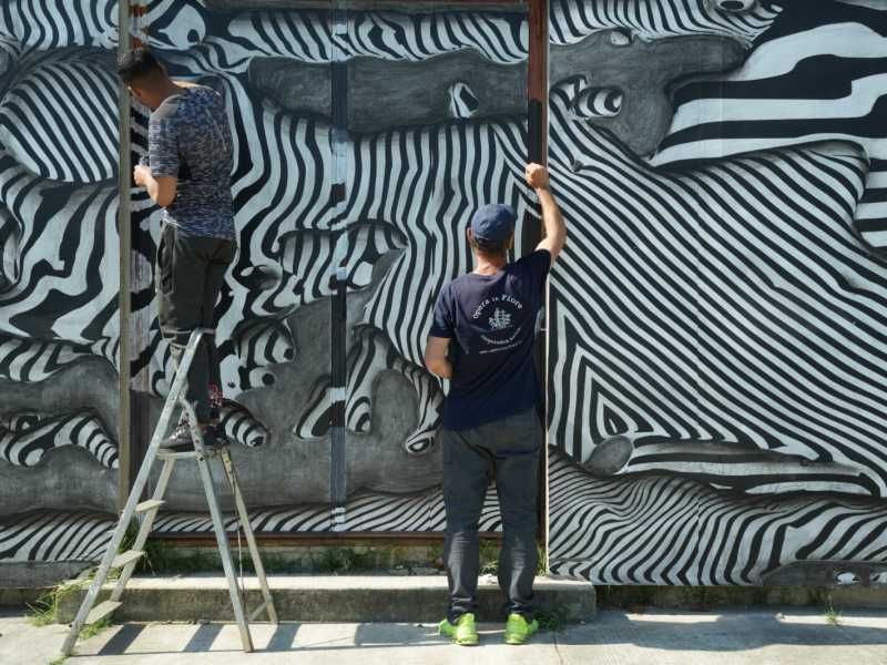 L’arte vi farà (un po’) liberi. Storia di un bel murale nel carcere di Opera