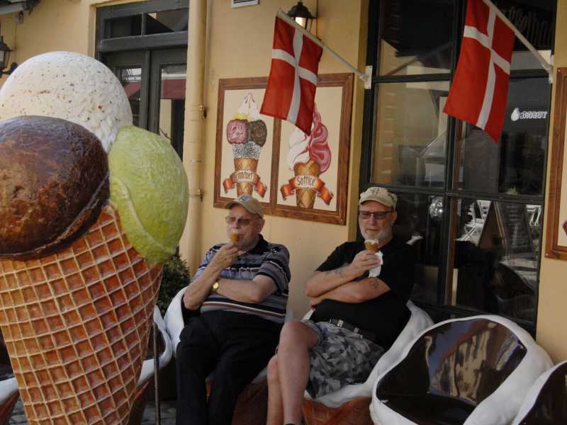 Un gelato a Dragor, Danimarca (Foto di Francis Dean/Corbis tramite Getty Images) <br />