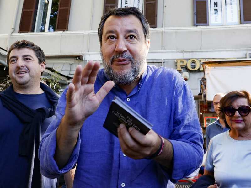 &nbsp;Matteo Salvini - foto Ansa