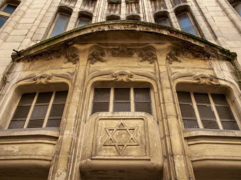 La sinagoga Agoudas Hakehilos (LaPresse)&nbsp;<br />