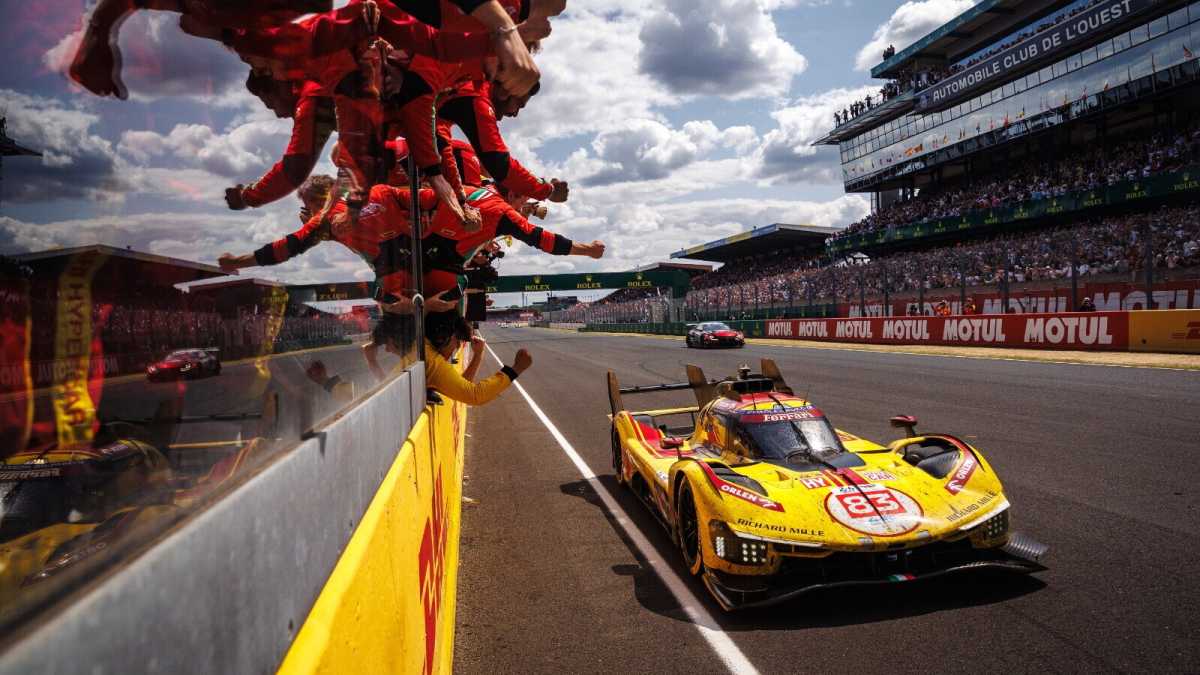 Immagine di La Ferrari conquista la 24 ore di Le Mans per il terzo anno di fila