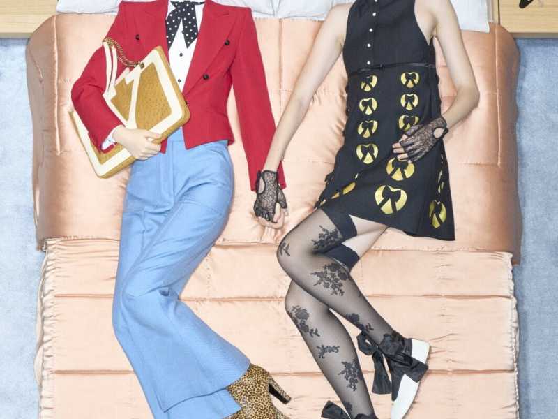 Valentino a letto. E'stata &ldquo;rilasciata&rdquo; la collezione Valentino di Alessandro Michele, questa volta per la primavera 2026&nbsp;(foto courtesy Maison Valentino)
