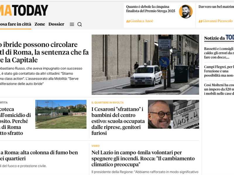 Roma Today soppianta Messaggero e Repubblica