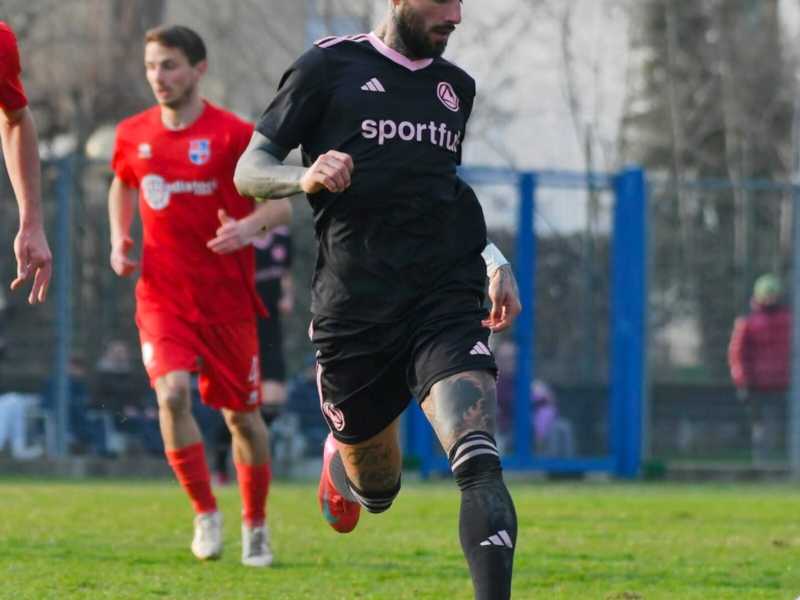 Jack Marangon, 33 anni il 14 luglio, &egrave; arrivato a quasi 150 gol in Serie D (foto Dolomiti Bellunesi Calcio)&nbsp;<br />
