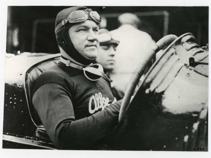 Antonio Ascari (15 settembre 1888 - 26 luglio 2025), padre di Alberto campione del mondo con la Ferrari (foto Centro Documentazione Alfa Romeo)