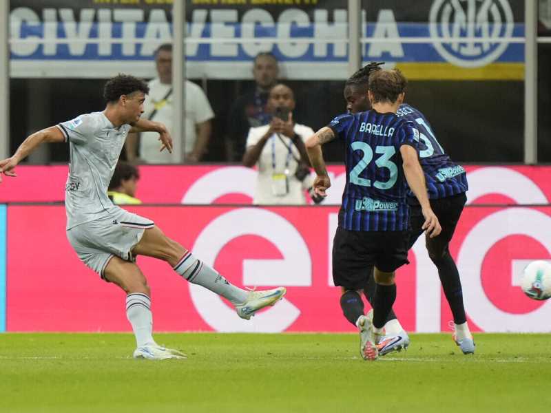 &nbsp;Il gol di Arthur Atta contro l'Inter nella seconda giornata di Serie A (foto LaPresse)<br />