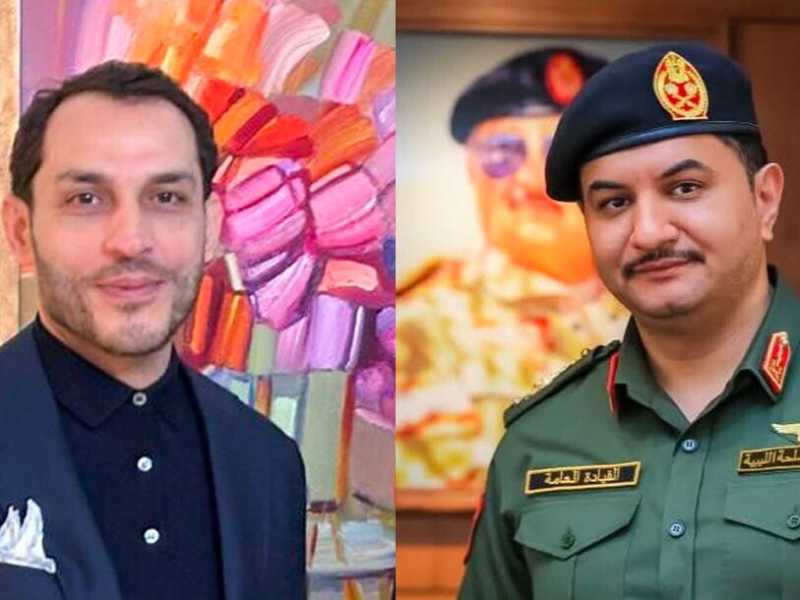 Ibrahim Dabaiba e Saddam Haftar