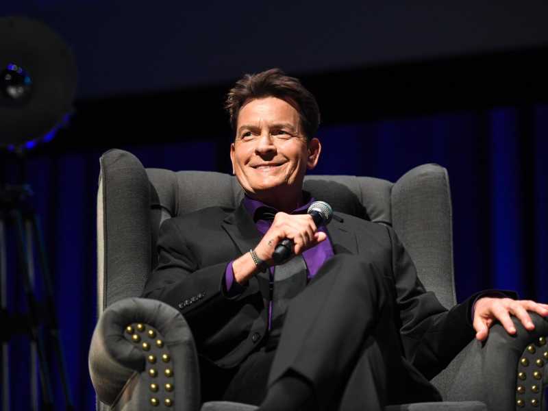 Charlie Sheen (foto Epa, via Ansa)&nbsp;<br />