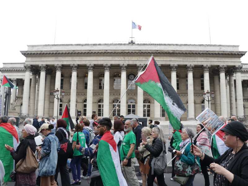 &nbsp;Protesta a Parigi contro la guerra a Gaza (GettyImages)