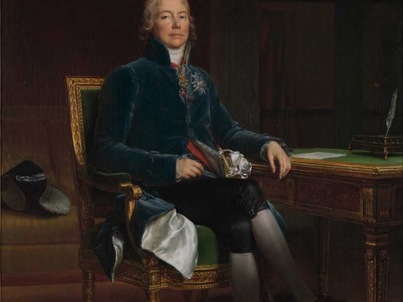 Il ritratto realizzato da Fran&ccedil;ois G&eacute;rard di Charles Maurice de Talleyrand-P&eacute;rigord, 1808, Metropolitan Museum of Art<br />&nbsp;<br />