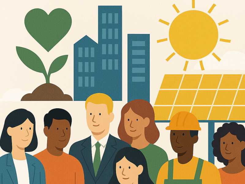 La transizione giusta parte dalle persone