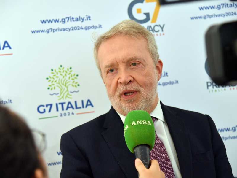 Il componente del Garante per la Protezione dei Dati Personali Agostino Ghiglia (foto Ansa) <br />