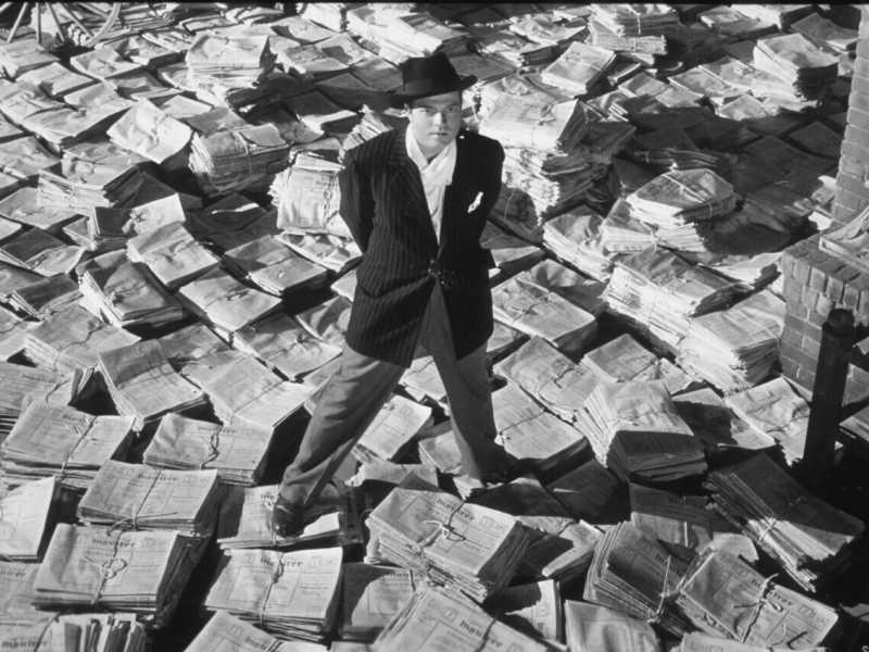 Una scena da &ldquo;Quarto potere&rdquo; di Orson Welles (Olycom)&nbsp;<br />