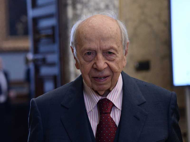 Lamberto Dini (foto LaPresse)