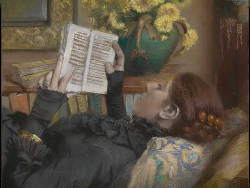 Albert Bartholomé, The Artist's Wife (Périe, 1849–1887) - Wikimedia Commons <br />