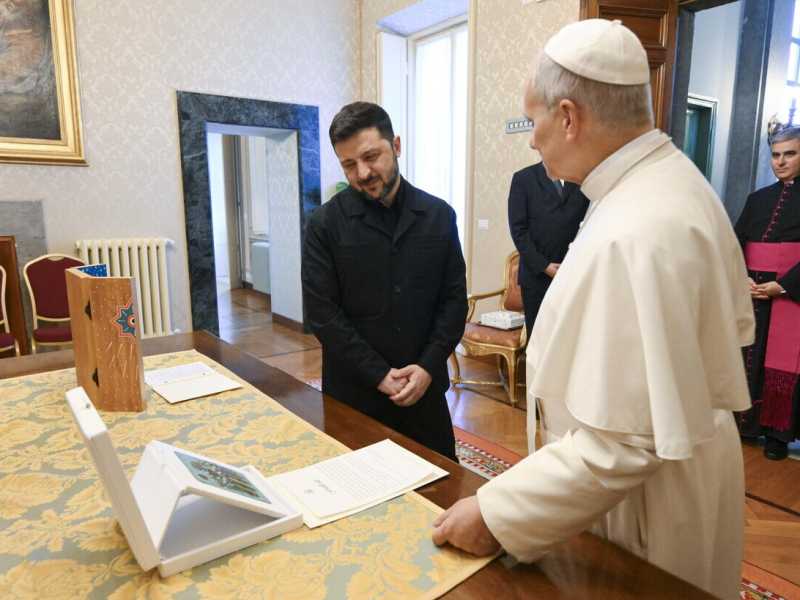 Foto Vatican Media Press Office via Ansa<br /> <br />
