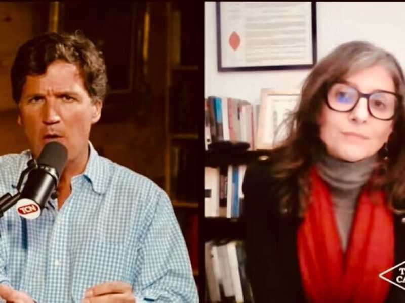 Francesca Albanese nello studio di Tucker Carlson. L'abbraccio anti-israeliano tra destra e sinistra