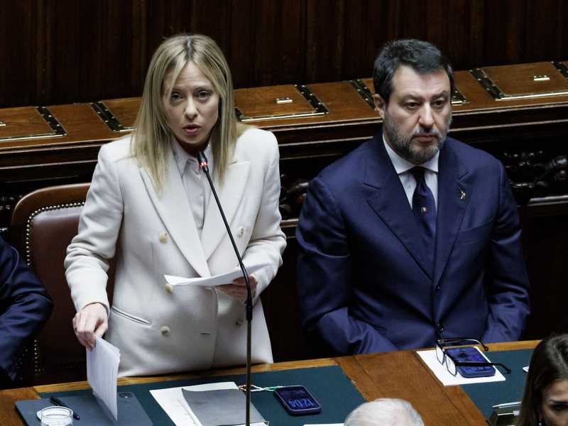 Meloni di Kyiv: sugli asset russi si rimette alla decisione fra leader Ue, Salvini (assolto) è il rifugio di Schlein