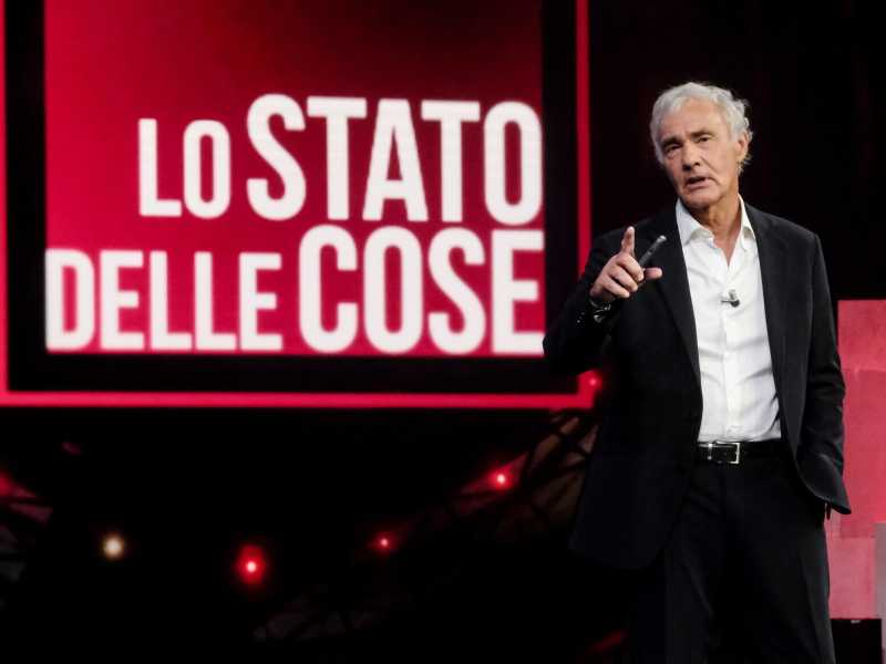 Massimo Giletti (foto La Presse)&nbsp;<br />