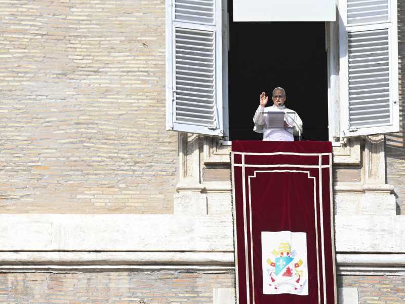 Foto Vatican Media per LaPresse <br />