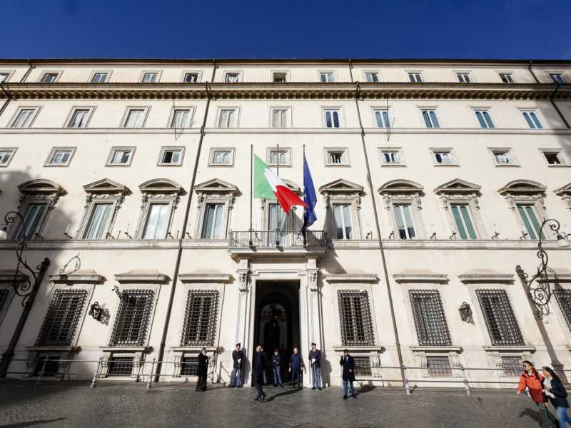 &nbsp;Palazzo Chigi Foto Ansa