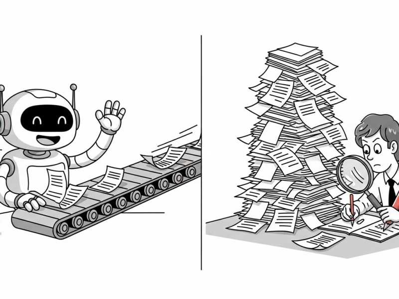 Il tempo che l’intelligenza artificiale non fa risparmiare. Uno studio