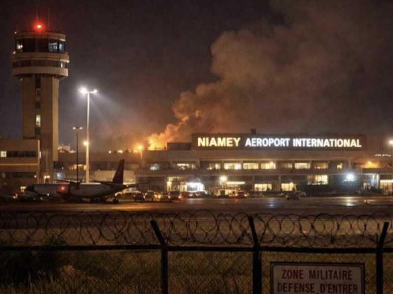 L'aeroporto di Niamey che ospita militari italiani è stato attaccato
