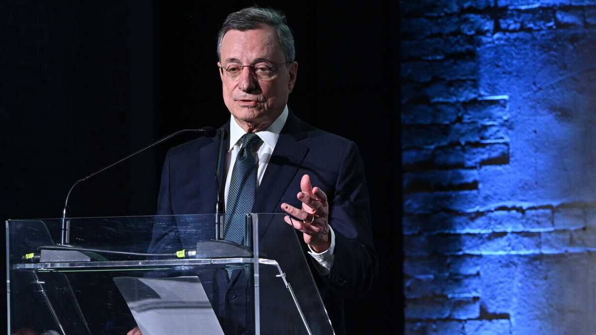 Immagine di Mario Draghi: "L'ordine globale è defunto, ma la vera minaccia è ciò che lo sostituisce"