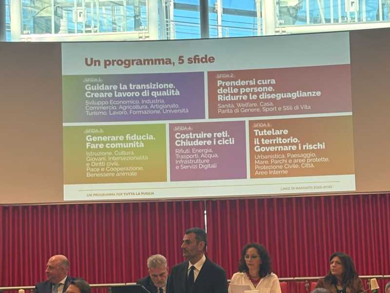 Decaro riporta in auge la slidecrazia di renziana memoria