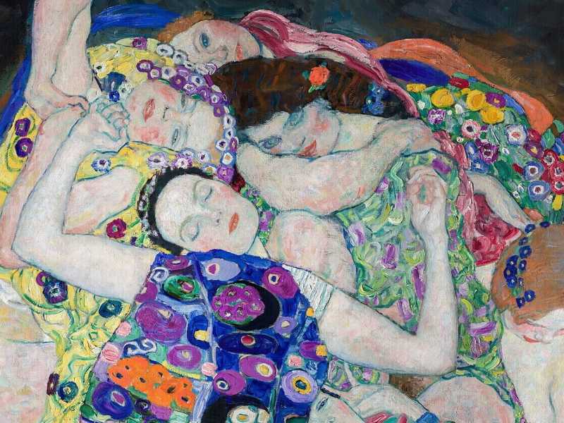 G. Klimt, <em>The Maiden</em>, 1913