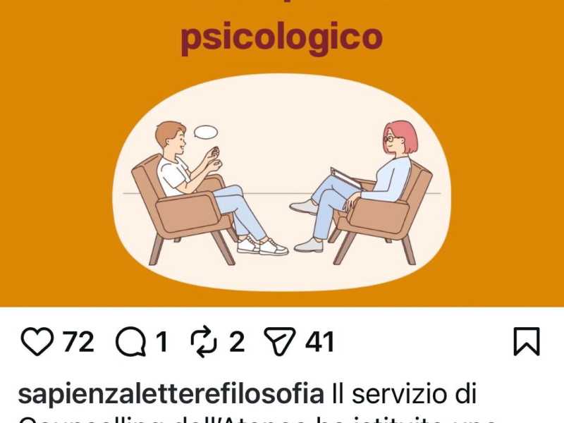 La Sapienza offre supporto psicologico agli studenti italiani traumatizzati da Gaza