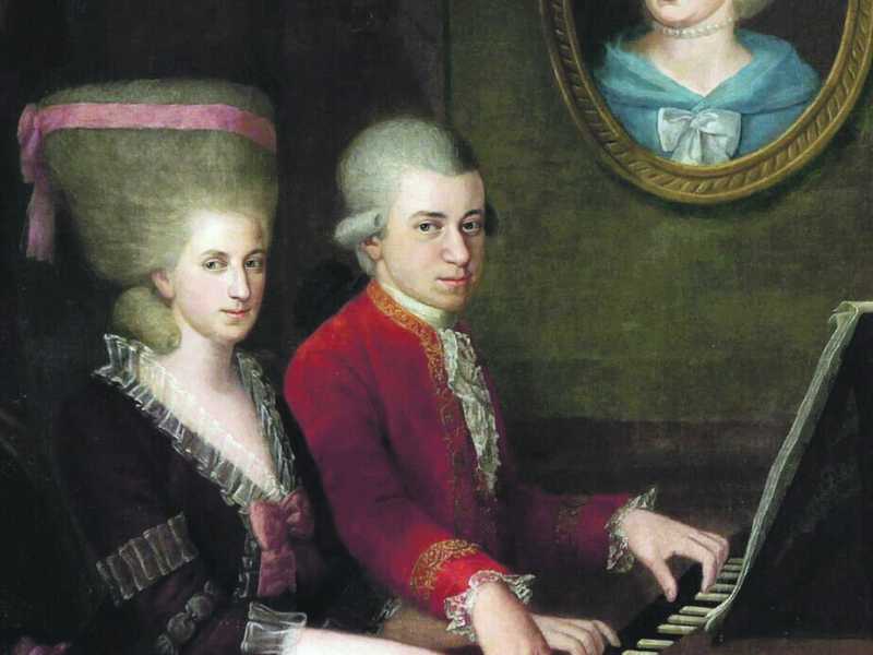 Johann Nepomuk della Croce, &ldquo;Ritratto della Famiglia Mozart&rdquo;, 1780-1781