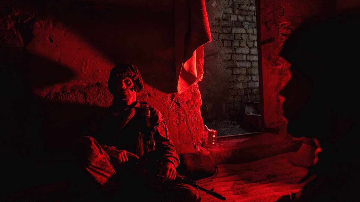 Immagine di Vedere il futuro dell'Ucraina nel buio