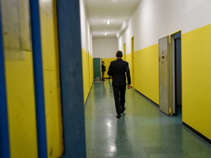 &nbsp;L'istituto penale per i minorenni Cesare Beccaria a Milano (LaPresse)