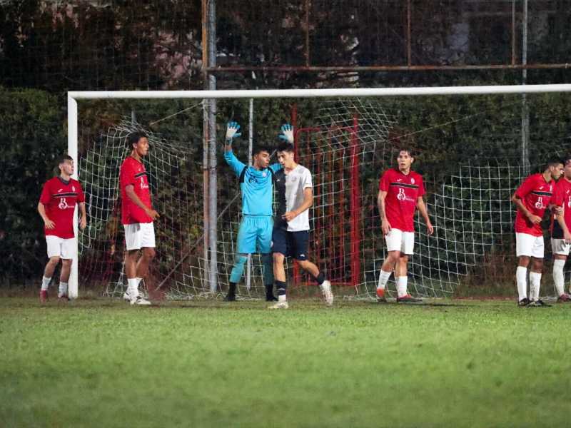 Un&rsquo;immagine del campo del Garlasco in testa al Girone F del campionato di Promozione lombardo