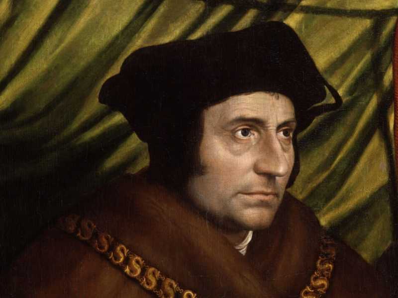 Ritratto di Sir Thomas More di Hans Holbein il giovane, National Portrait Gallery, London&nbsp;<br />
