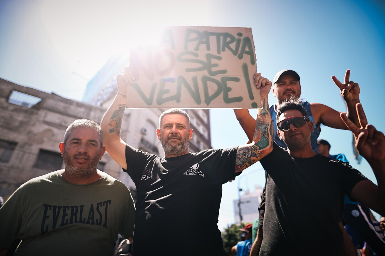 &nbsp;Lo sciopero a Buenos Aires, in Argentina - foto Ansa
