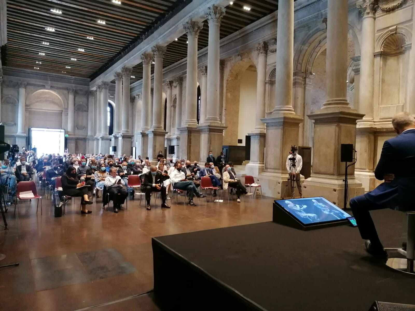 La sala del Festival dell'Innovazione