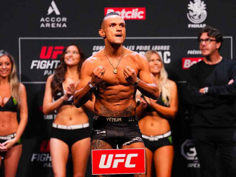Manolo Zecchini, 29 anni, l’Angelo Veneziano combatte a Las Vegas (foto Getty Images)