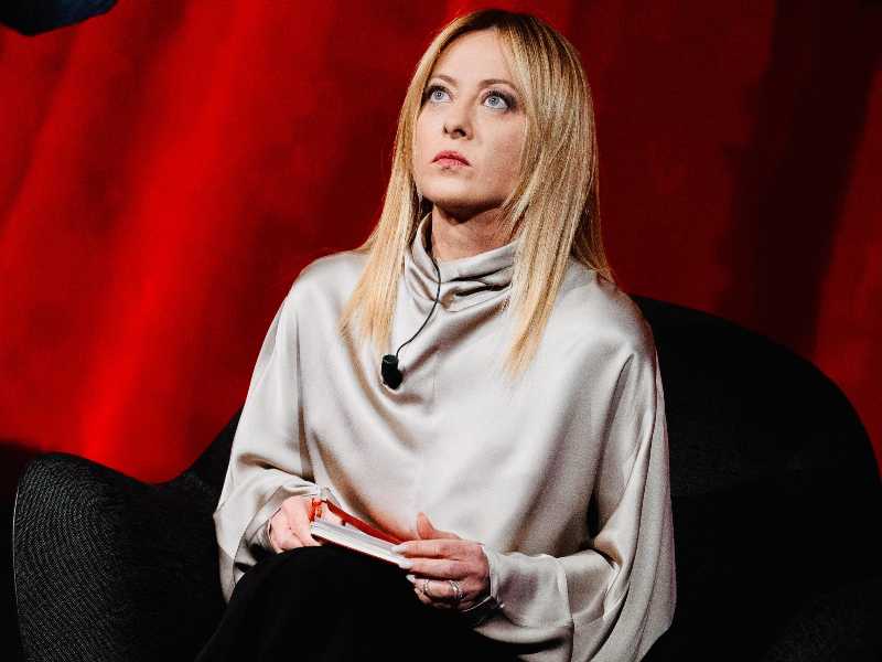 La premier Giorgia Meloni