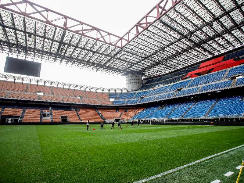 Lo stadio San Siro a Milano.ANSA/MOURAD BALTI TOUATI