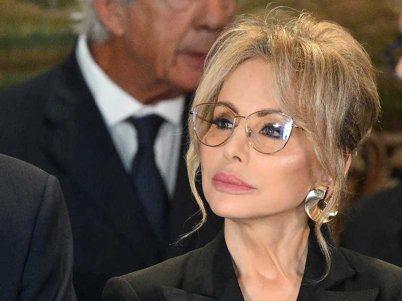 Marina Berlusconi durante la cerimonia di consegna delle insegne di Cavaliere dell'Ordine ''Al Merito del Lavoro'' al Quirinale, Roma, 30 ottobre 2024 (ANSA/ETTORE FERRARI)