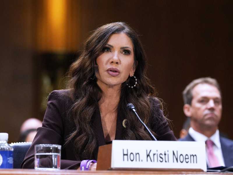 Kristi Noem. Foto LaPresse