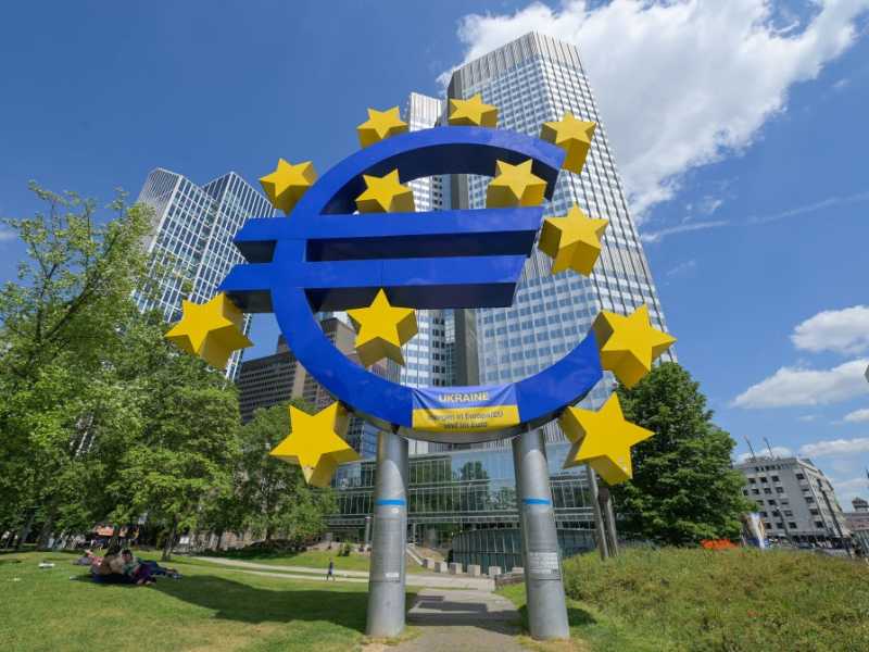 La sede della Banca centrale europea a Francoforte (foto Getty Images)