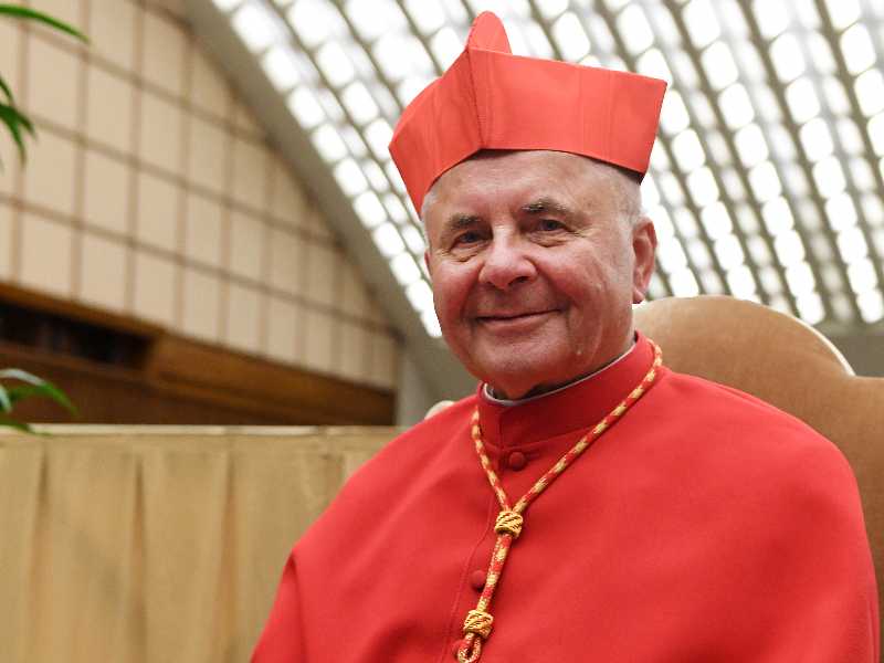 Il cardinale lituano Sigitas Tamkevicius, creato da Papa Francesco nel 2019